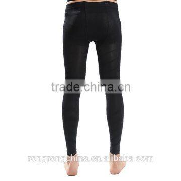 Men's Thin Forced Abdoemn Slimming Tights Pants photo-2