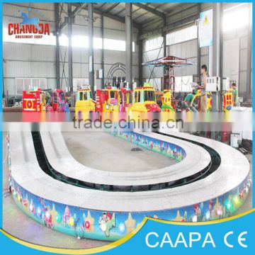 Shopping mall outdoor play kiddy ride climbing cars