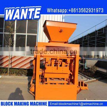WANTE BRAND QT4-24 Hollow Blocks Molding Machine Hot Sale in South Africa photo-2