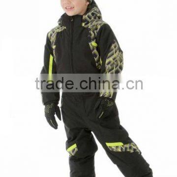 Kids one piece nylon ski&snow suit