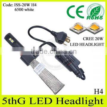 H4 automotive headlamp!! 2015 new design copper wire led headlight auto parts without fan