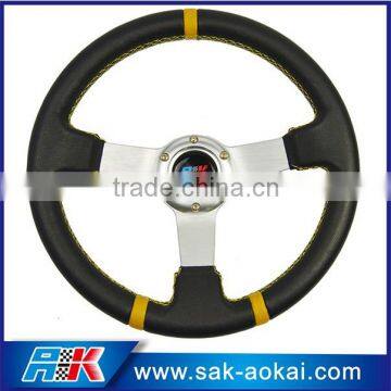 Genuine Leather Steering Wheel