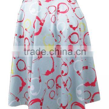 New fashion Women's Slim Casual skirt with sublimation