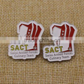 Promotional Custom Metal Swiss Butterfly Clutch Pin Back