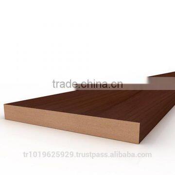 pvc wrapped mdf surface profile