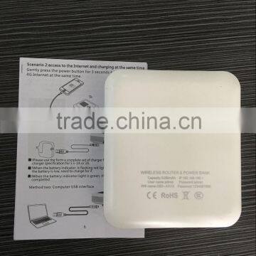 power bank 3g 4g wifi router with sim card slot for WCDMA/EVDO/GSM Network 3g 4g router                        
                                                                                Supplier's Choice