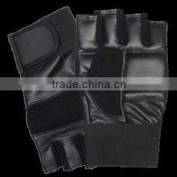 Leather Weight Lifting Gloves JEI-1156 N