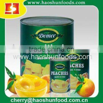 Canned Yellow Peaches in Natural Juice