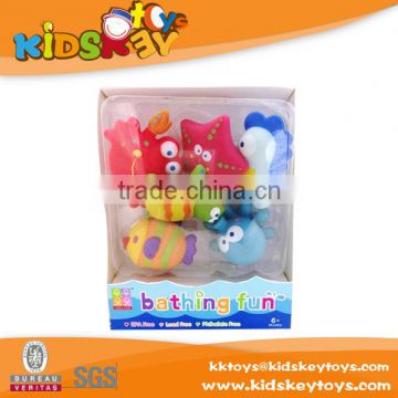 new products mini Water marine animals bath toy animals