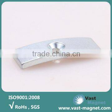 Permanent sintered neodymium motor magnet