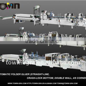 Automatic folding gluing machine