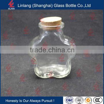 Clear Empty Frist Choice Storage Bottle for Cookies