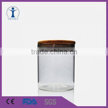 high quality cheap candle jar with lid
