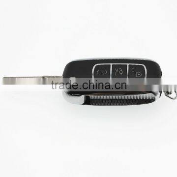 Bentley. VW Folding Car Remote Fake Key, 3 Buttons photo-2