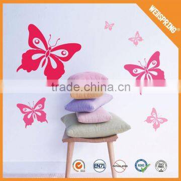 2015 Hot sale 3D stickers, anti-water 3d butterfly wall sticker