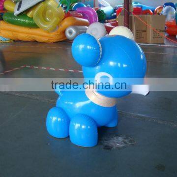 promotion inflatable kids cartoon dog toys