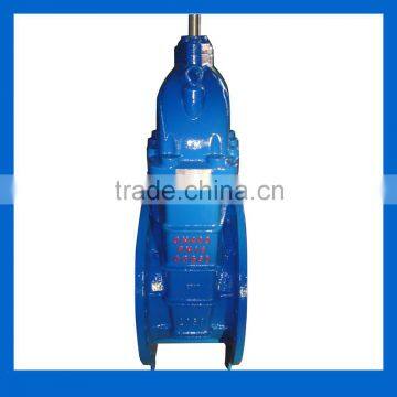 Ductile Iron DIN3352 F4 Resilient Seated gate valve DN400,PN16