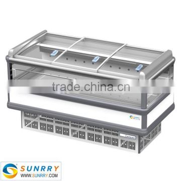 Supermarket used seafood display case cooler