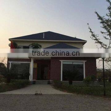 Modern Drawing Prefab Log House/log Villa