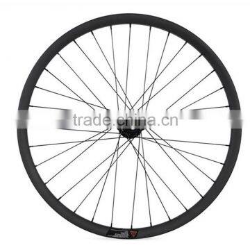 China High Performance clincher carbon mtb 29er wheelset 30mm deep 40mm waide clincher and tubuless aompatible wheels BAM29-40