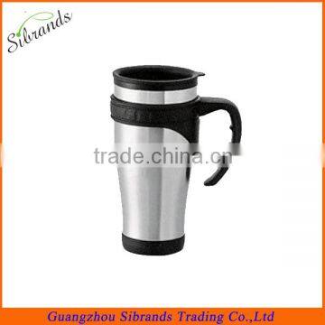 promotional gift 18/8 450ml stainless steel mug,stainless steel travel mug wholesale