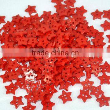 Star Shaped Apparel Plastic Buttons(NNA0VC8)