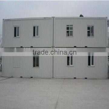 Living 20ft container house with low price/ prefabricated steel frame house