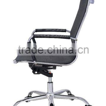 Factory wholesale high quality swivel lift office chair with chrome base TXW-2006