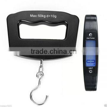 Portable 50kg 10g LCD Digital Fish Hanging Luggage Weight Electronic Scale photo-3