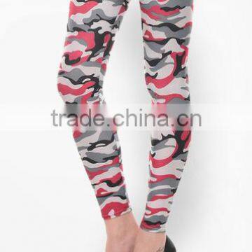 Polyester/spandex Womens Camo Sports Leggings photo-4