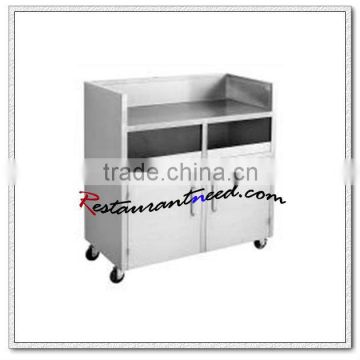 S051 Stainless Steel Kitchen Mobile Bin Station