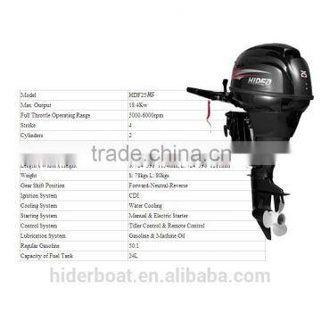Hidea Cheap 25hp 4 Strokes Marine Engine Outboard with CE                        
                                                Quality Choice