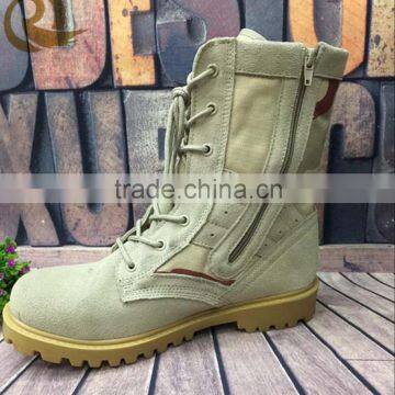 Durable high quality factory price camo military desert boots