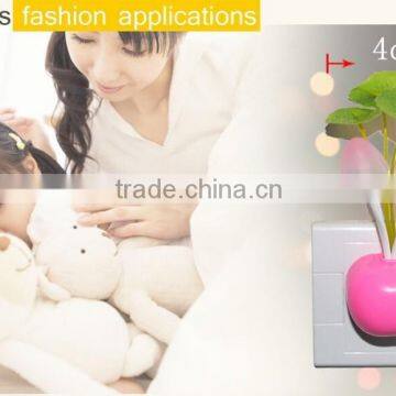 EU US Plug Electric Induction Dream Mushroom Fungus Lamp 3 LEDs Nightlight Bulb LED RGB Breathing Night Lights photo-3