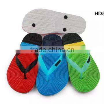 Popular Fancy Shoes Beach Colorful Footwear Comfortable Men High Elastic EVA Hemp Rope Straw Insole Slippers