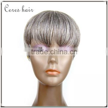 Brazilian human hair short hair wig most attractive design for yong girls