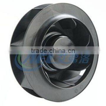 china plastic centrifugal fan B3P250-EC092 with backward curved centrifugal impeller