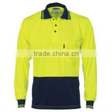 Long sleeve polo shirts