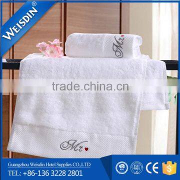 Weisdin Luxury Hotel Supplies Custom Logo Cotton Bath Towels Set Quality Choice photo-4