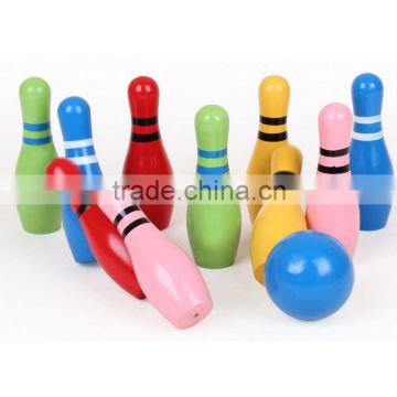 20*24*5CM Top Quality Wood Bowling Toys with Promotions