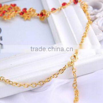 2016 Fashionable Women Bridal Wedding Party Prom Rhinestone Necklace Earrings Jewelry Set photo-4