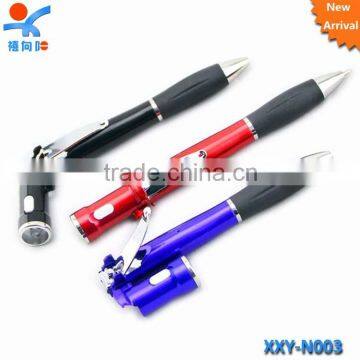 Multifunction promotional ball pen with scissors