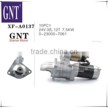 excavator engine 10PC1 starter motor