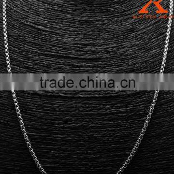 24h SALE 2016 Fashion Stainless Steel Necklace Latest Design Saudi Jewelry Necklace Latest Design Beads Necklace 18"-36" photo-2