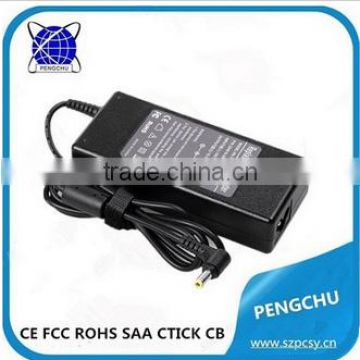 24v 3a desktop adapter for laptop 72W CE FCC ROHS Certified