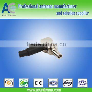 righ angle crc9 connector for rg174 cable