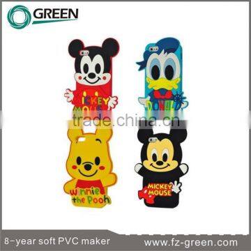 CARTOON 3D ANIMALS SOFT SILICONE RUBBER CASE