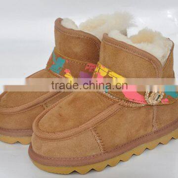 Wholesale Kid Boots Soft Fur Sheepskin Baby Shoes For Winter                        
                                                Quality Choice
                                                    Most Popular