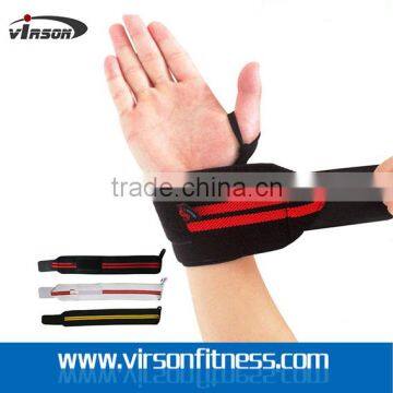 Virson Weightlifting Gym Straps Crossfit Wrist Support Wraps For Hand Bar Bodybuilding Training Workout