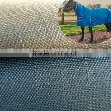 waterproof and breathable PU coated horse blanket fabric